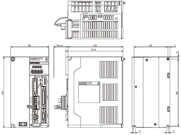 RS1A05AAWFF DIMENSIONS